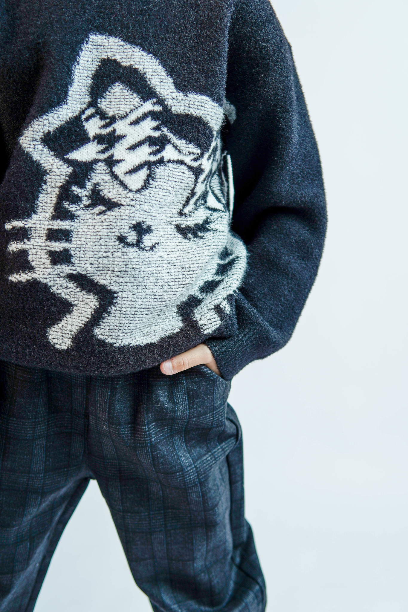 модная детская одежда 18996 свитер для девочки