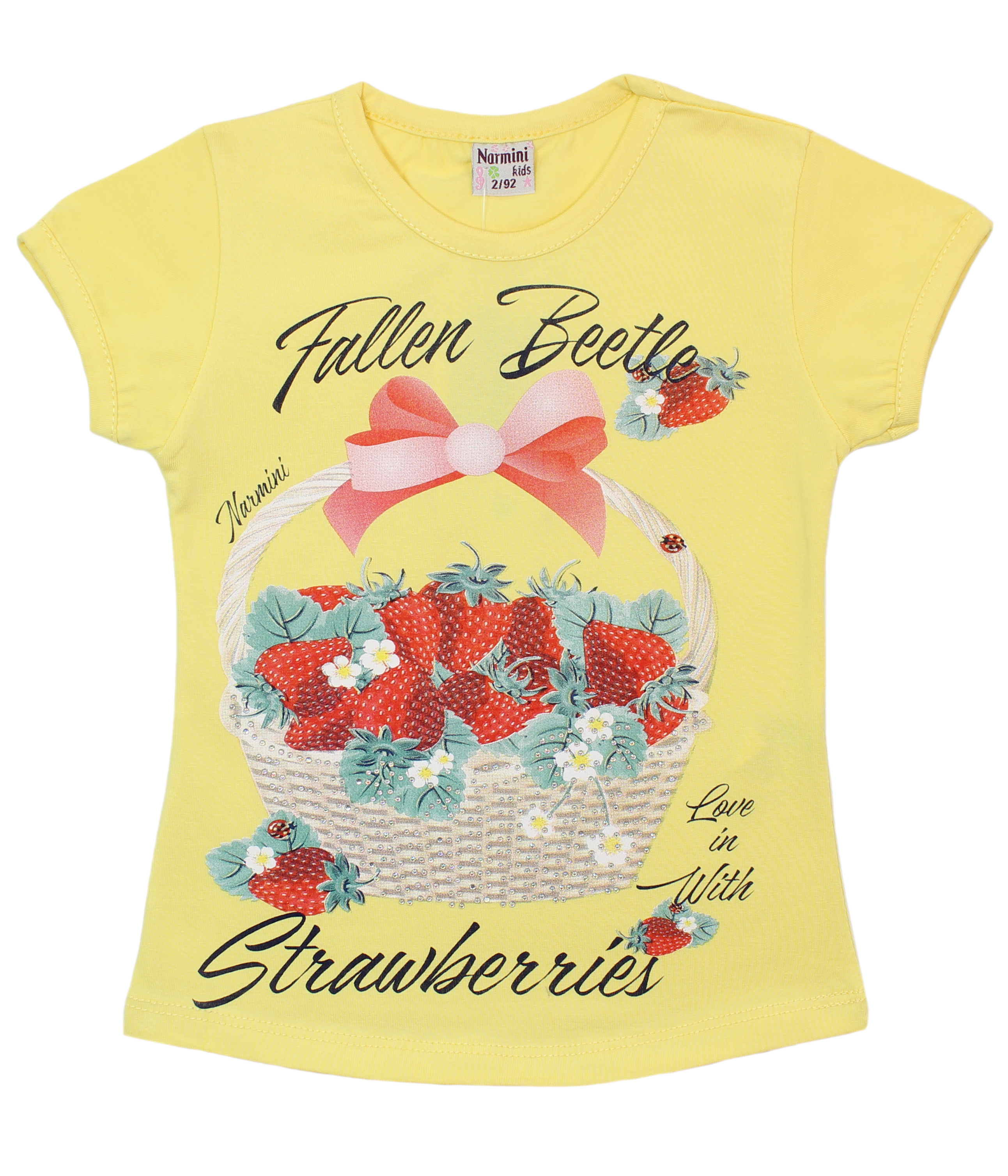 модная детская одежда 5561 футболка для девочки