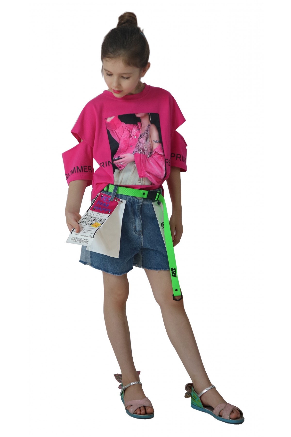 модная детская одежда 20943 шорты для девочки 