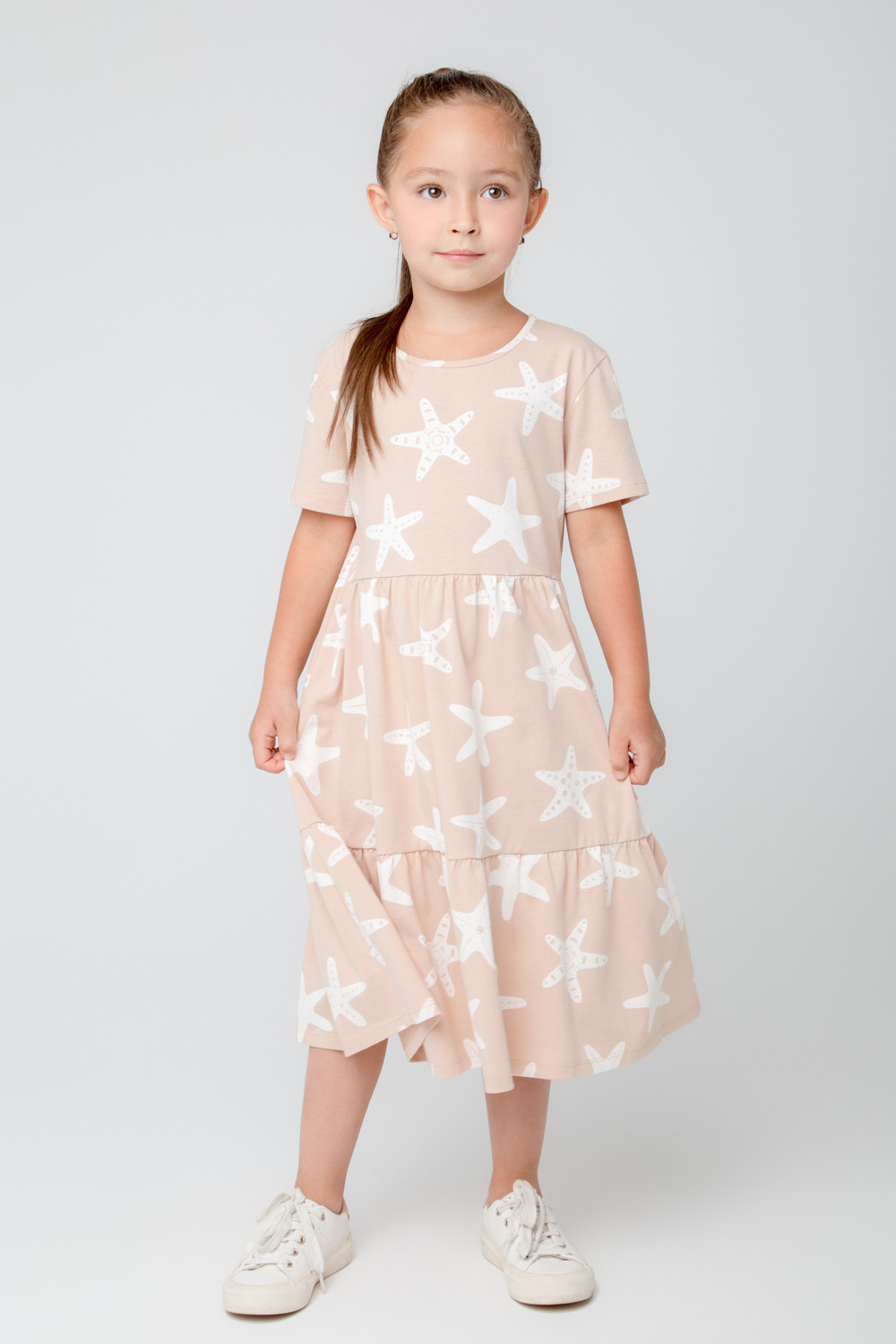модная детская одежда 5798/кр платье для девочки