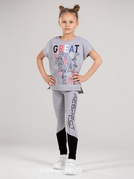 модная детская одежда 70235-11 брюки модель "легинсы" для девочки