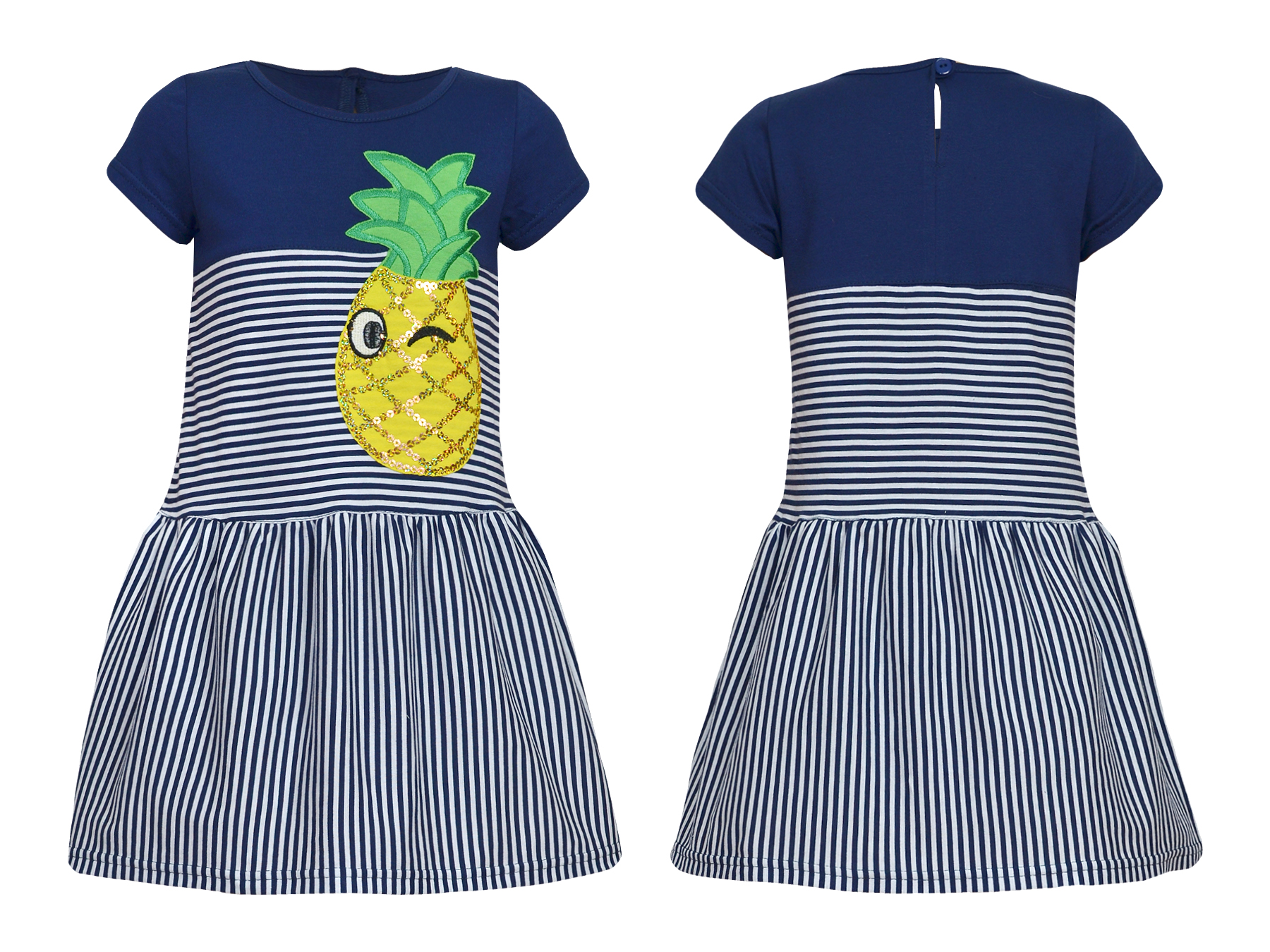 модная детская одежда 11-100 платье