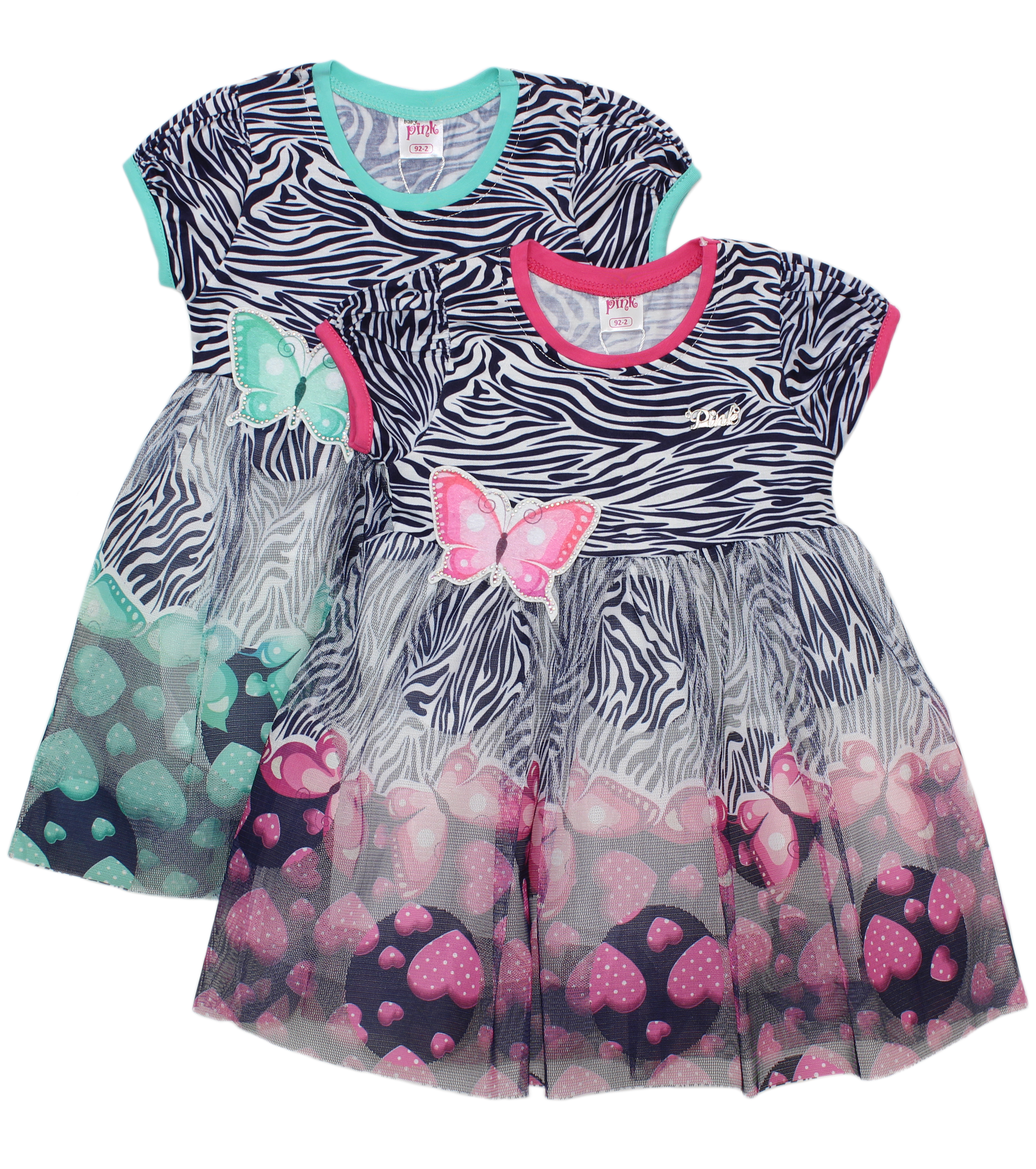 модная детская одежда 9452 платье для девочки