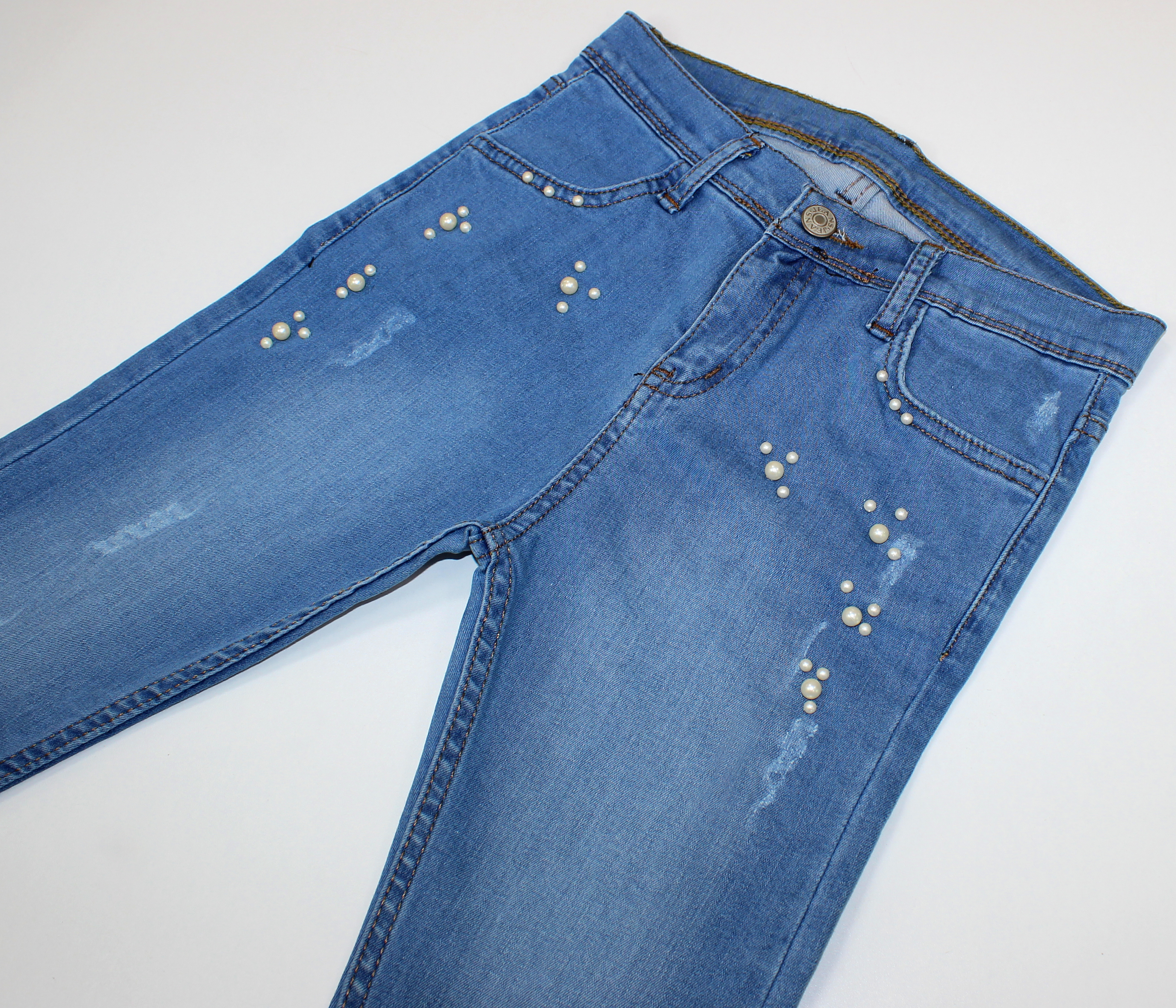 6500 Джинсы для девочки