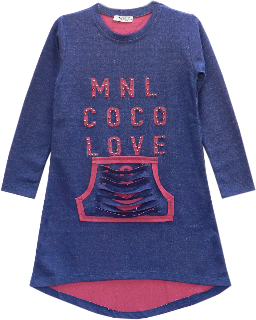 модная детская одежда 4182/2 туника для девочки