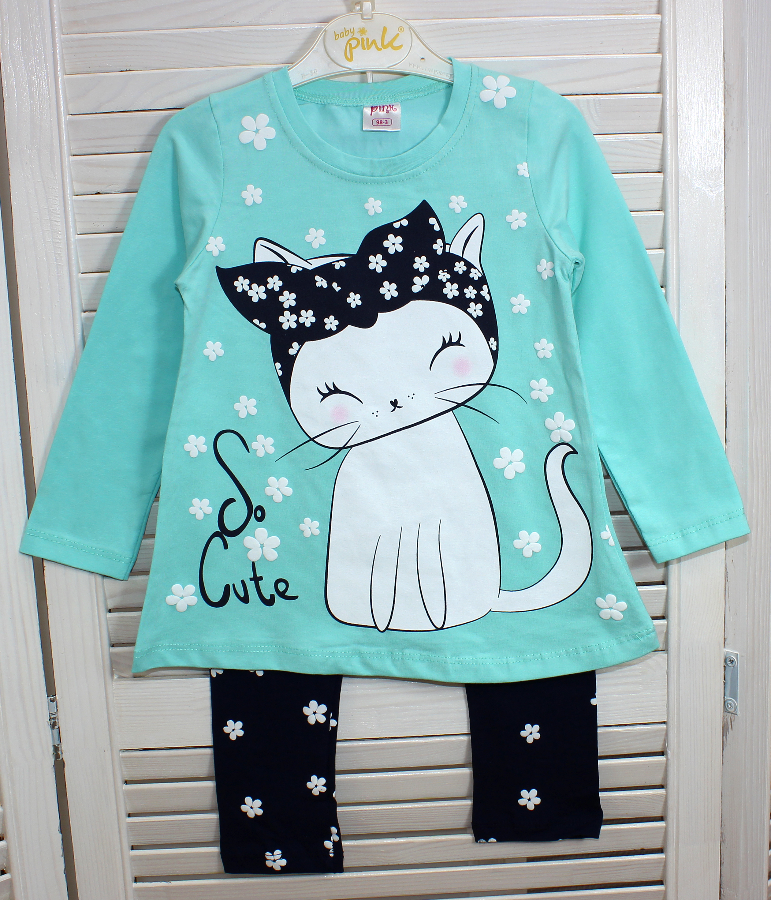 модная детская одежда 43049 костюм для девочки