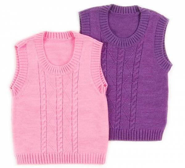 модная детская одежда 383/ш жилет детский