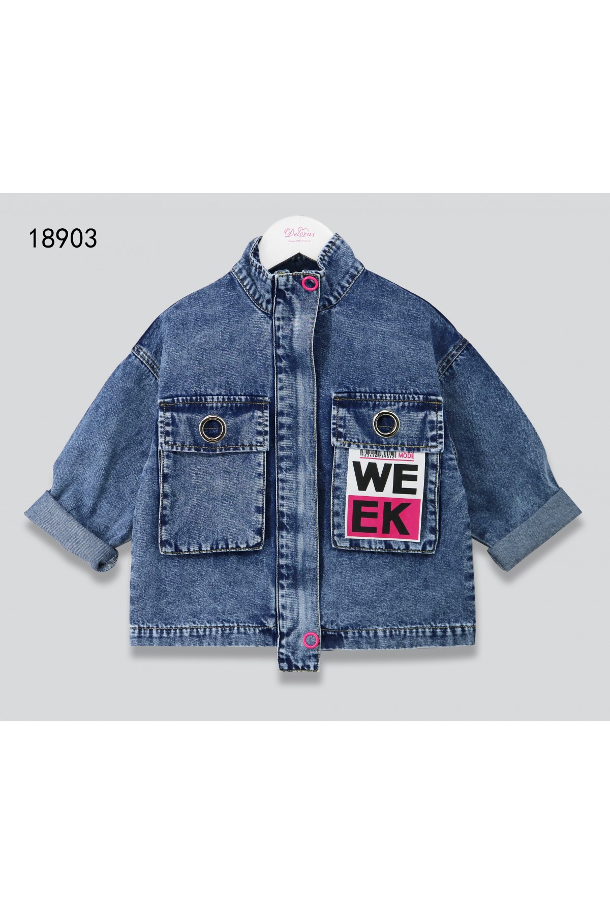 модная детская одежда 18903 жакет для девочки