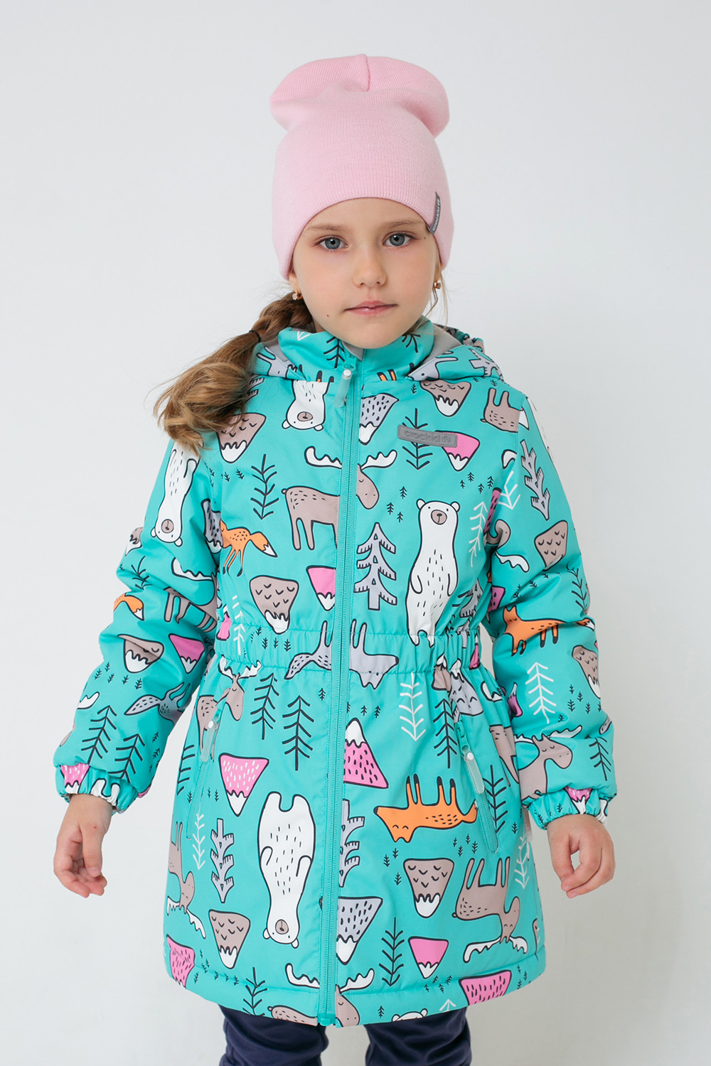 38058/н/4 ВК УЗГ Куртка для девочки зима детская купить