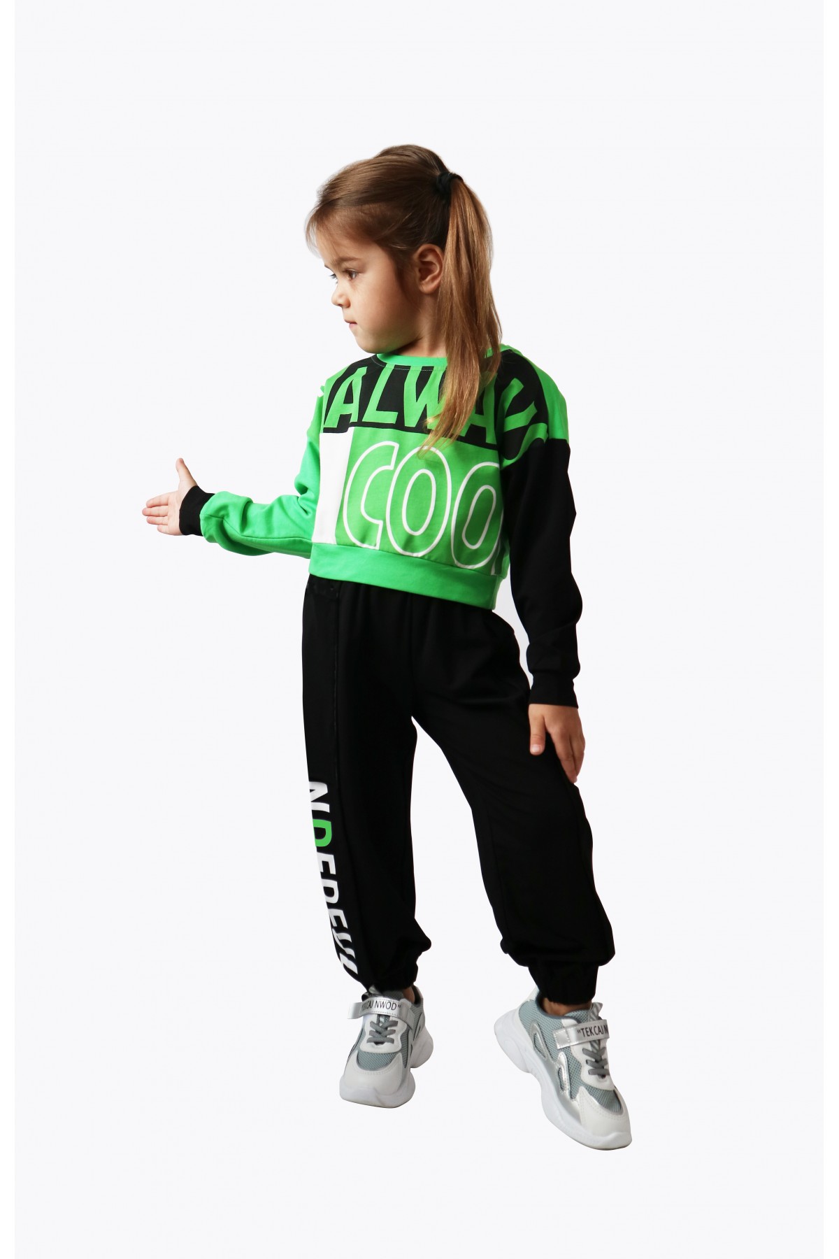 модная детская одежда 18914 свитшот для девочки