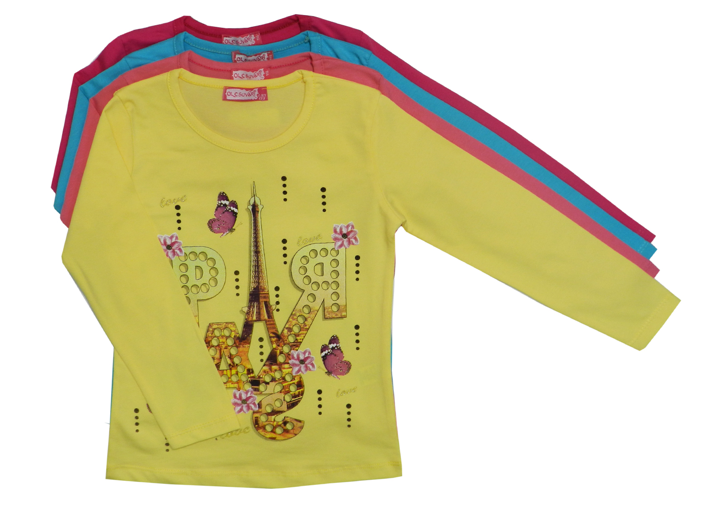 модная детская одежда 2638 джемпер для девочки