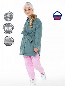 4м0822 Куртка для девочки весна/осень для детей