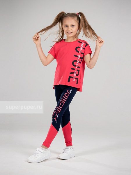 модная детская одежда 70235-41 брюки модель "легинсы" для девочки