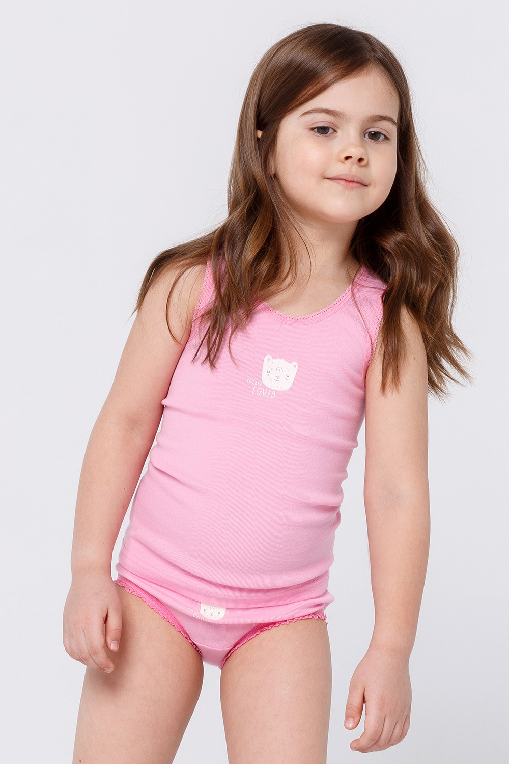 модная детская одежда 1077/к майка для девочки