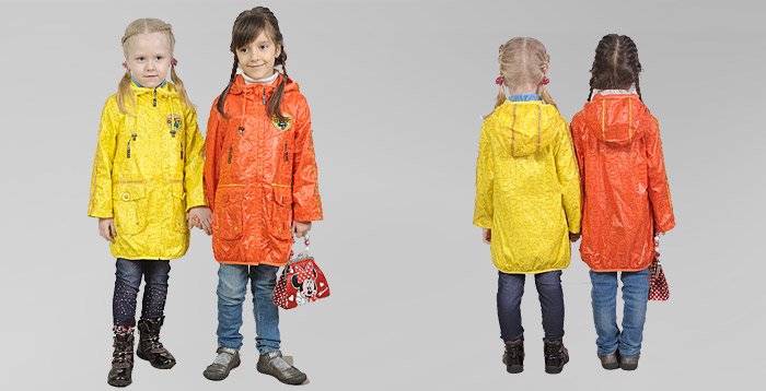 2009 V Плащ для девочки весна/осень для детей