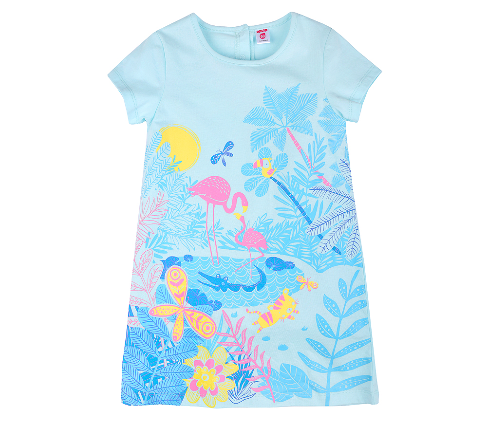 модная детская одежда 5354/к платье для девочки